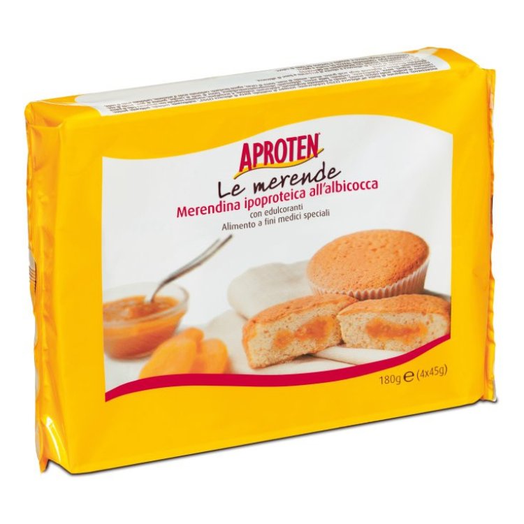 Aproten Merendina Albicocca Senza Zucchero Ipoproteica 180g