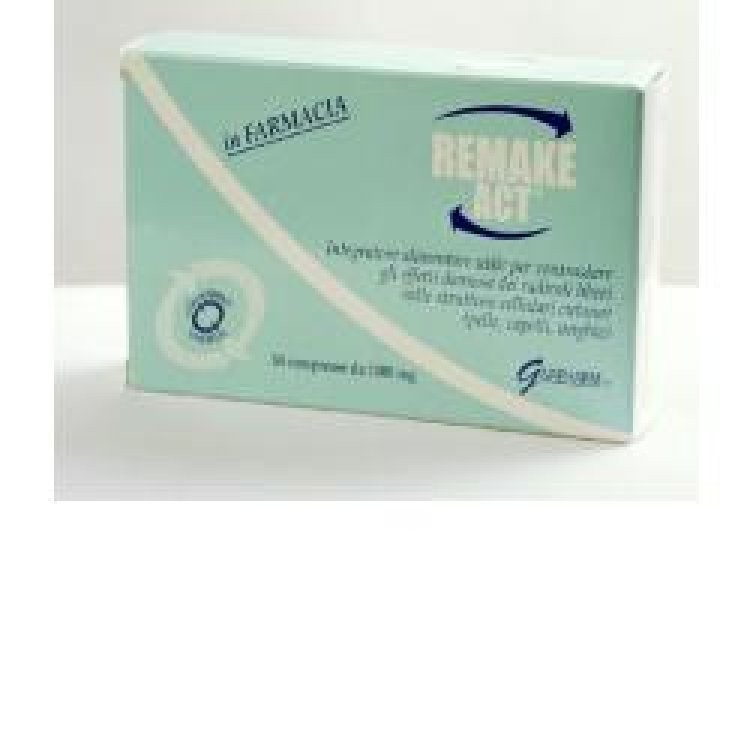 Givapharm Remake Act Integratore Alimentare per Pelle, Capelli e Unghie - 30 Compresse
