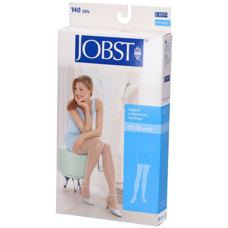 Jobst UltraSheer Calza Autoreggente 15-20 mmHg Naturale Taglia 5