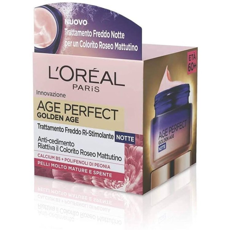 L'Oreal Age Perfect Golden Age Trattamento Notte Fortificante 50ml L'Oreal Age Perfect Golden Age Trattamento Notte Fortificante 50ml