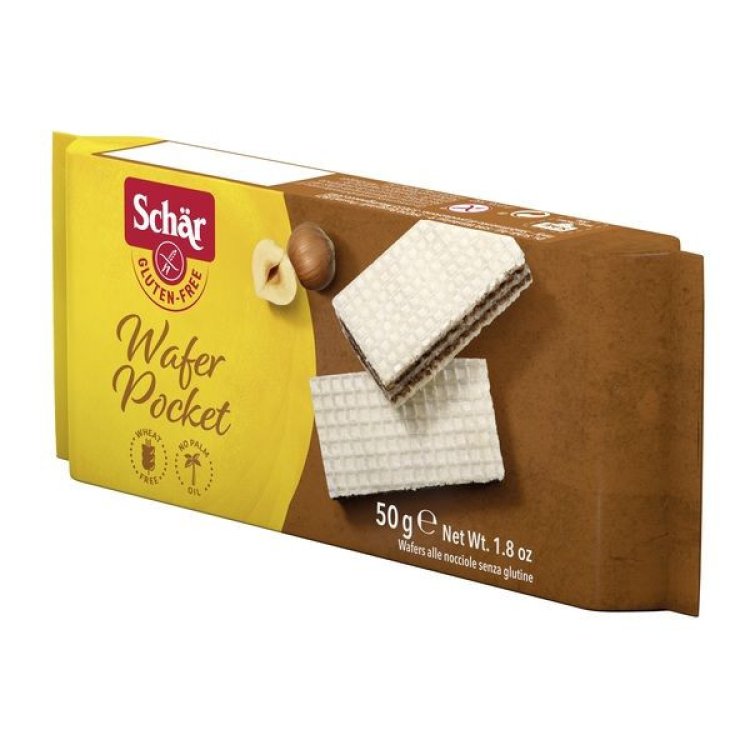 Schar Wafer Pocket Nocciola Wafer Senza Glutine 50 g