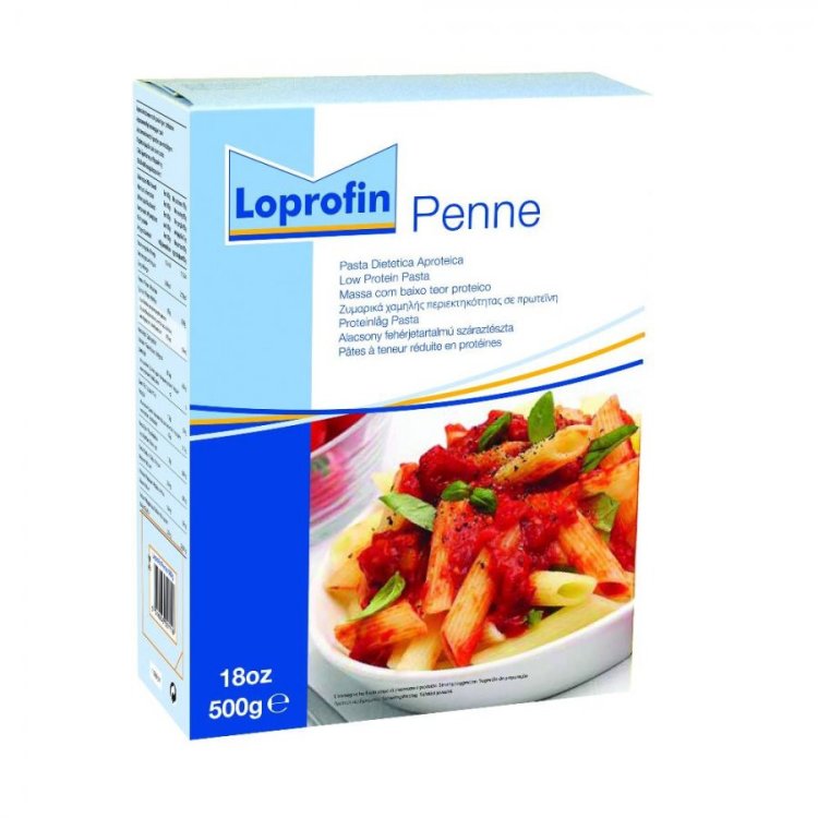 Loprofin Penne Pasta Aproteica per Diete Ipoproteiche 500g