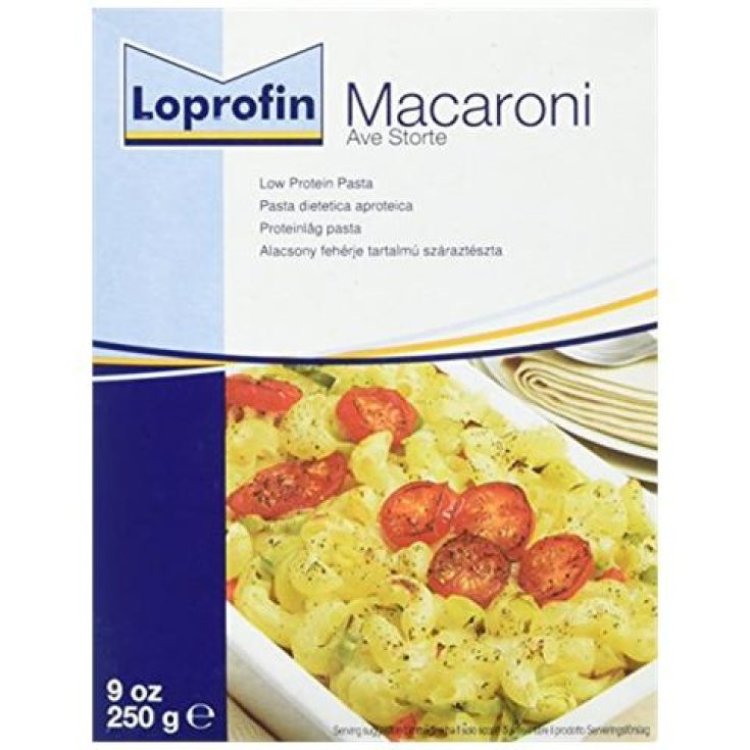 Loprofin Ave Storte Pasta Aproteica per Diete Ipoproteiche 250 g Loprofin Ave Storte Pasta Aproteica per Diete Ipoproteiche 250 g