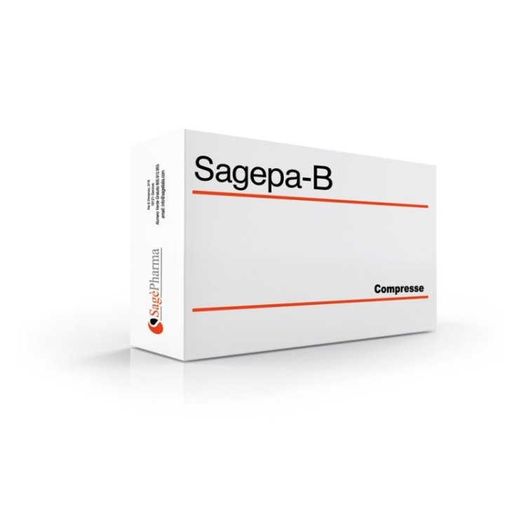 Sage Pharma Sagepa B Integratore per Fegato e Circolazione 30 Compresse