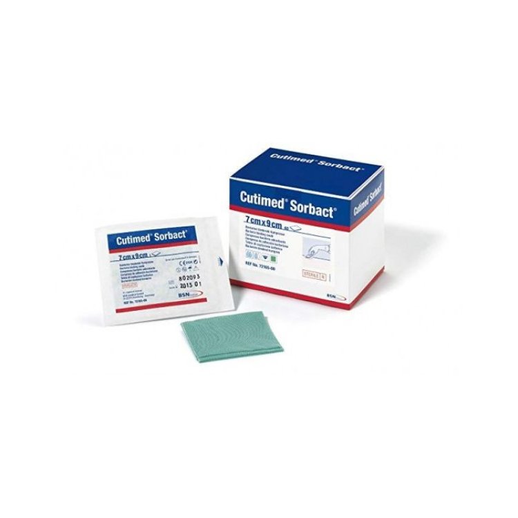 Cutimed Sorbact Medicazione Sterile Assorbente 4x6cm 5 Pezzi