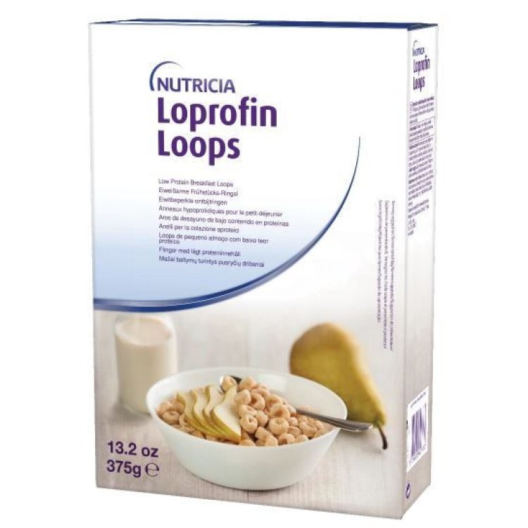 Loprofin Loops Cereali Aproteici Per Dieta Ipoproteica 375 g