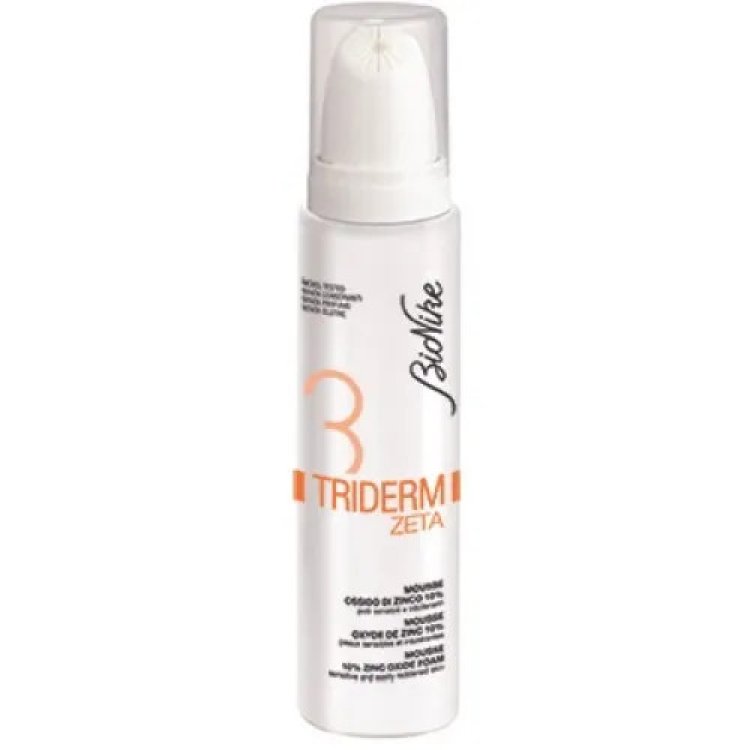 Bionike Triderm Mousse Ossido di Zinco Lenitiva, Riparatrice 100ml