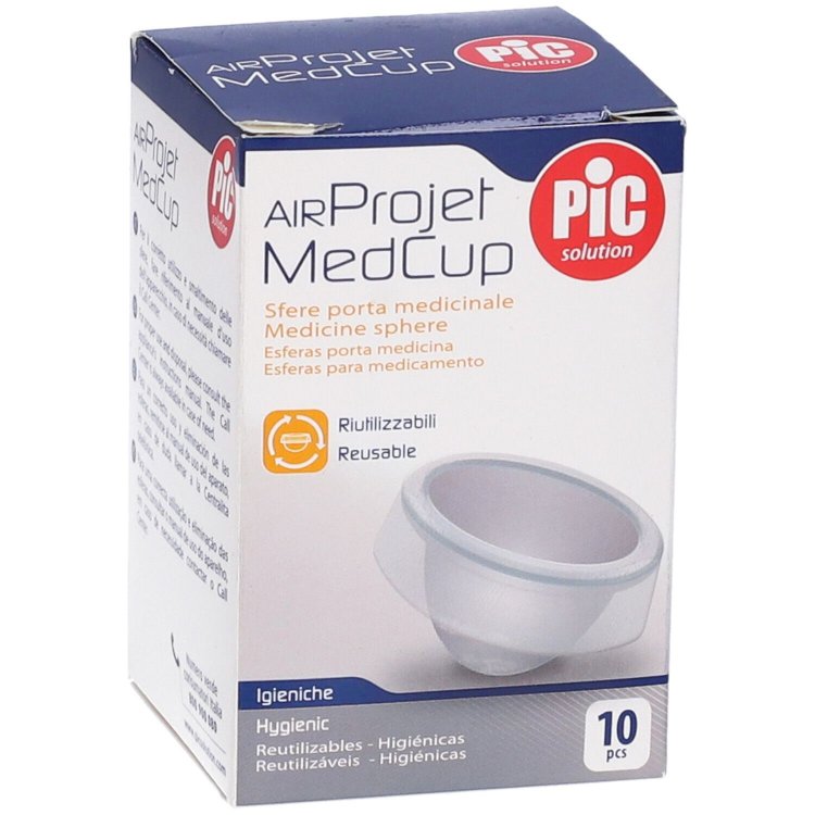 Pic Sfere Porta Medicinale Riutilizzabili per Aerosol 10 Pezzi
