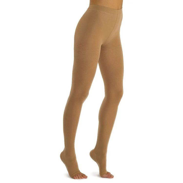 Solidea Wonder Model CCL1 Collant Punta Aperta Naturale Taglia ML