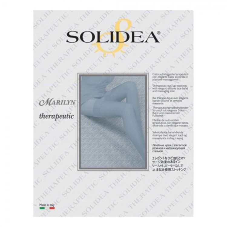 Solidea Marilyn CCL 1 Calze Autoreggenti Punta Aperta Natur Taglia XL Solidea Marilyn CCL 1 Calze Autoreggenti Punta Aperta Natur Taglia XL