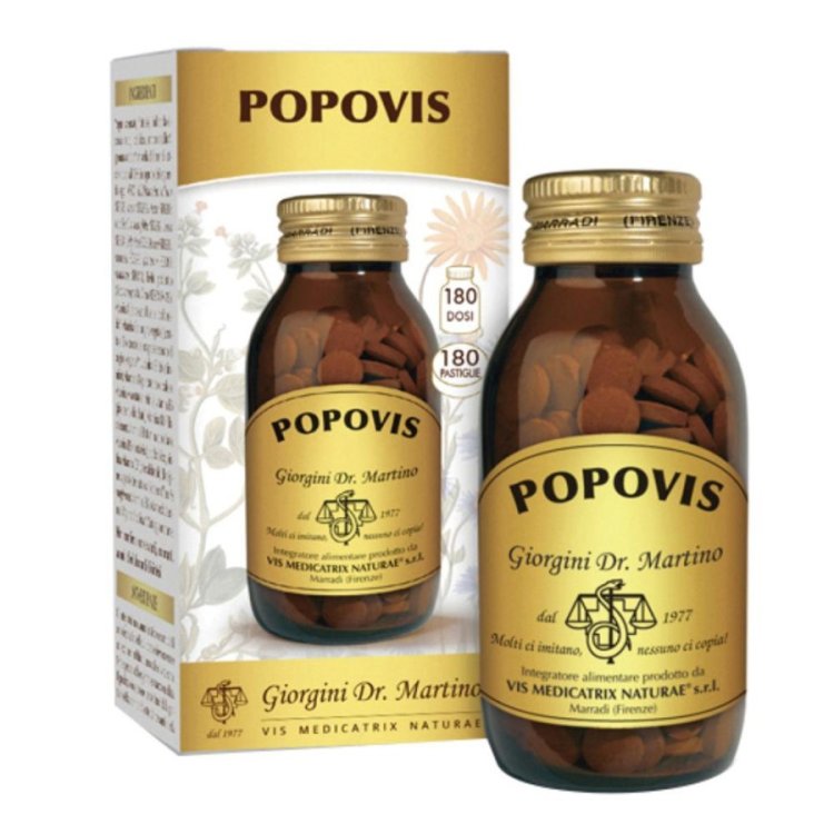 Dr. Giorgini Popovis Integratore Alimentare per Transito Intestinale 180 Pastiglie Dr. Giorgini Popovis Integratore Alimentare per Transito Intestinale 180 Pastiglie