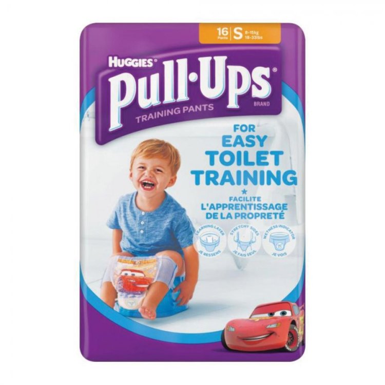 Huggies Pull Ups Boy Pannolino Mutandina 8-15kg 16 Pezzi