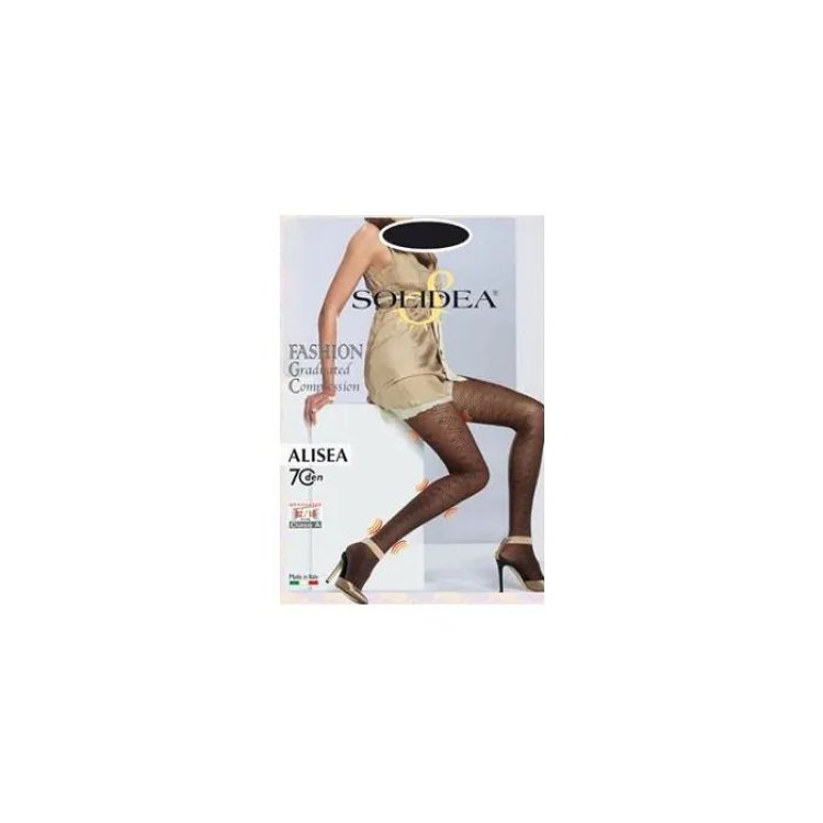 Solidea Alisea Collant Compressione Graduata 12/15 mmHg Moka 70 Den Taglia M