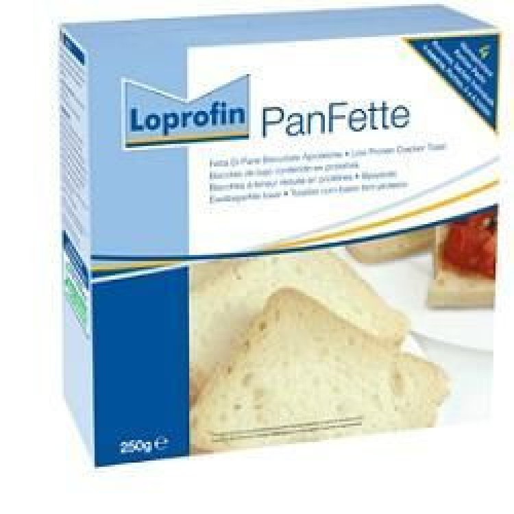 Loprofin Panfette Fette Biscottate per Dieta Ipoproteica e Intolleranze