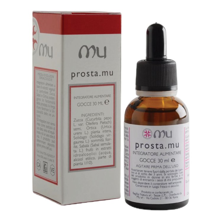 Mu Prosta.mu Gocce per il Benessere della Prostata Ipertrofia 30ml