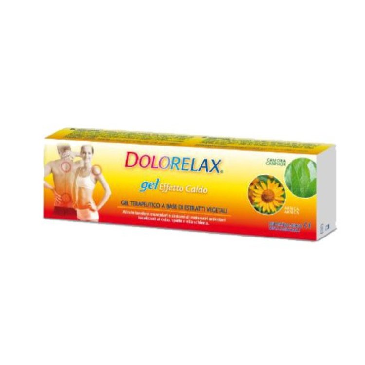 Euritalia Pharma Dolorelax Gel Effetto Caldo per Tensioni Muscolari 75 ml