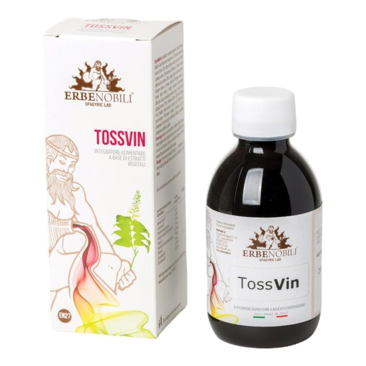 Erbenobili TossVin Integratore Vie Respiratorie Balsamico 200ml Erbenobili TossVin Integratore Vie Respiratorie Balsamico 200ml