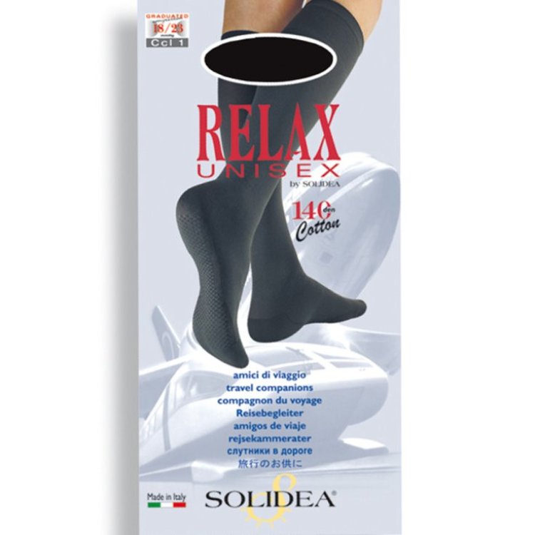 Solidea Relax Unisex 140 Gambaletto Nero Taglia XXL