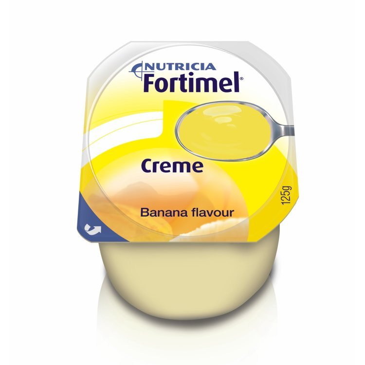 Fortimel Creme Banana Alimento a Fini Medici Speciali 4x125g