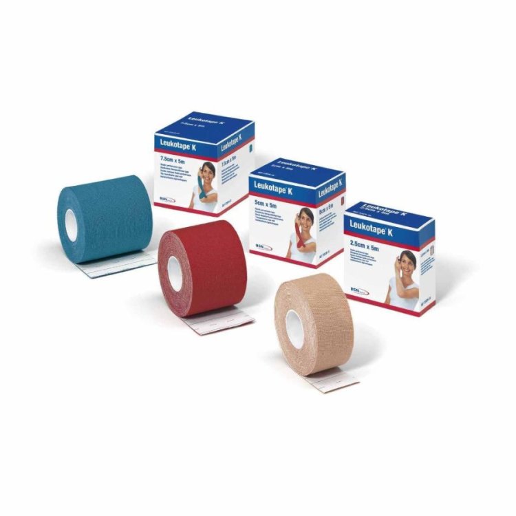 Leukotape Benda Adesiva K Taping 7,5cm x 5m Color Carne