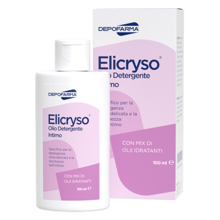 Elicryso Olio Detergente Intimo per Secchezza Vaginale 100 ml