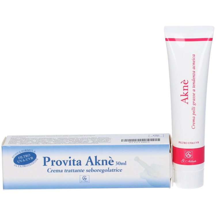 Provita Akne Crema 30ml - Crema per il trattamento dell'acne Provita Akne Crema 30ml - Crema per il trattamento dell'acne