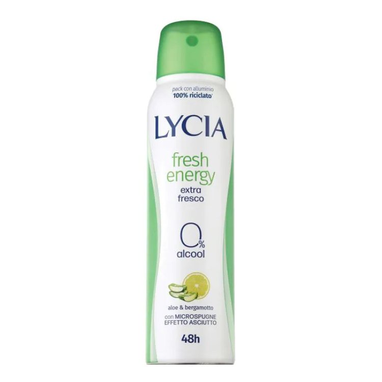 Lycia Deodorante Spray Fresh Energy 0% Alcool 150 ml