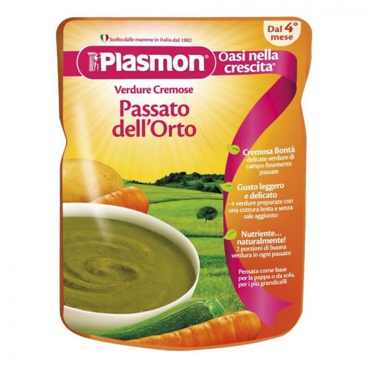 Plasmon Pouches Base Pass Verdure Miste per Svezzamento 180g Plasmon Pouches Base Pass Verdure Miste per Svezzamento 180g