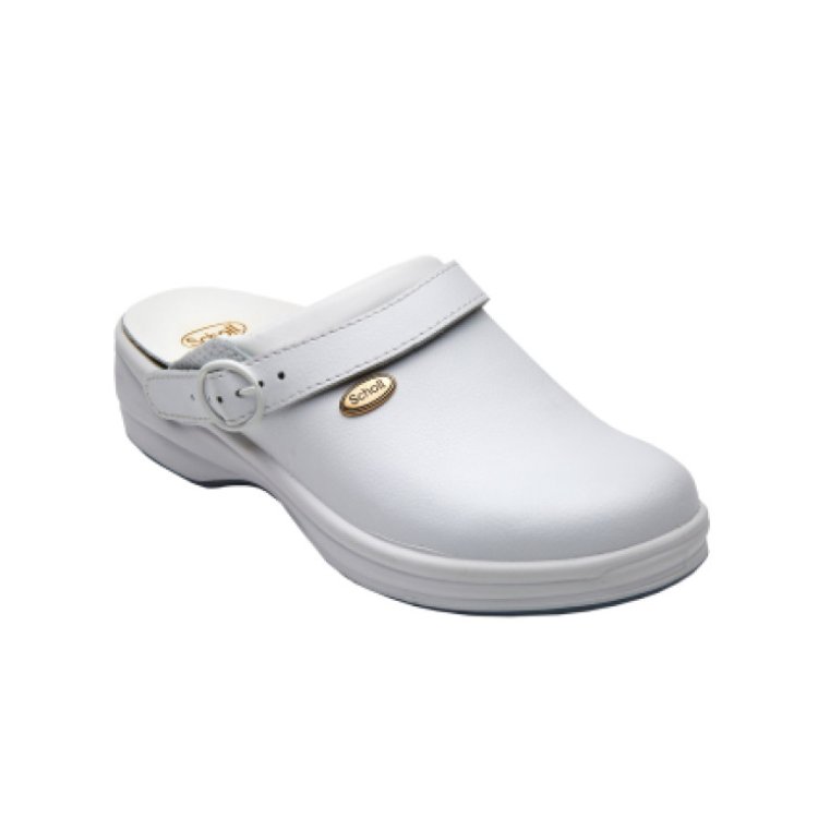 Scholl Clog New Bonus Bianco Dispositivo Medico Taglia 43
