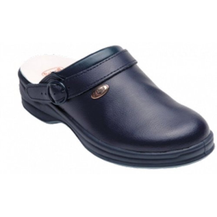 Scholl Clog Bonus Liscio Blu Navy Taglia 40