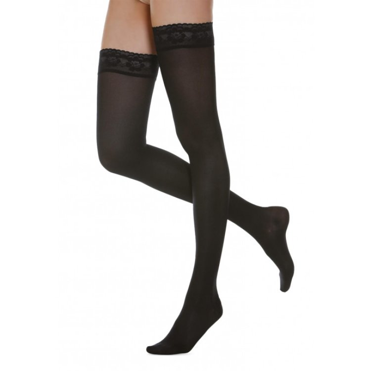 Essegi Previus 160 A-Reg.Lungo Nero 3 Calze Autoreggenti compressive