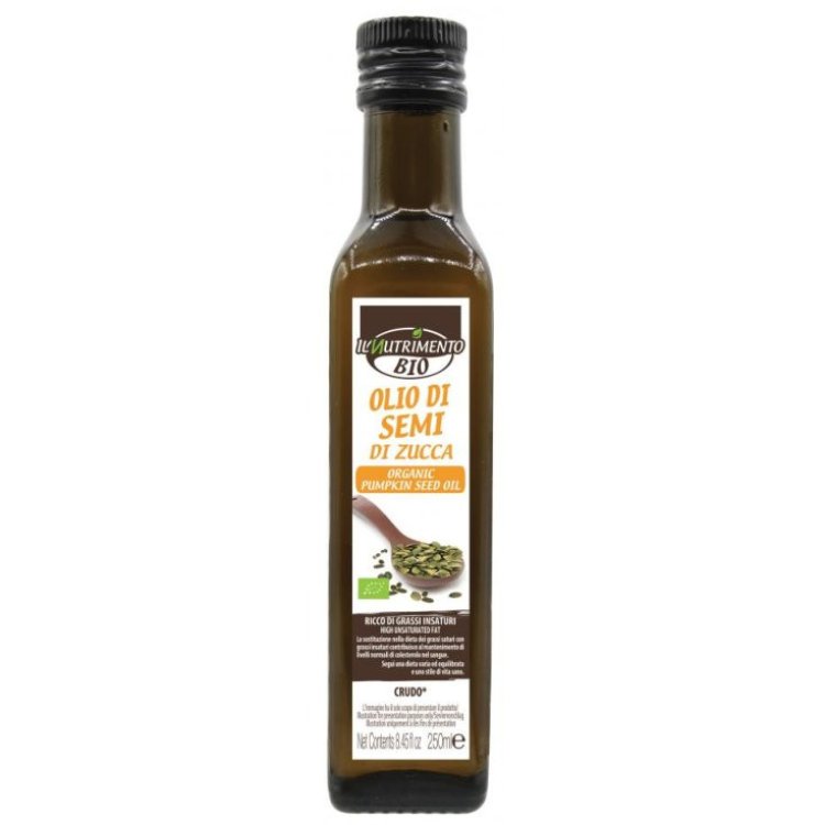 Il Nutrimento Olio di Semi di Zucca Biologico Crudo 250ml