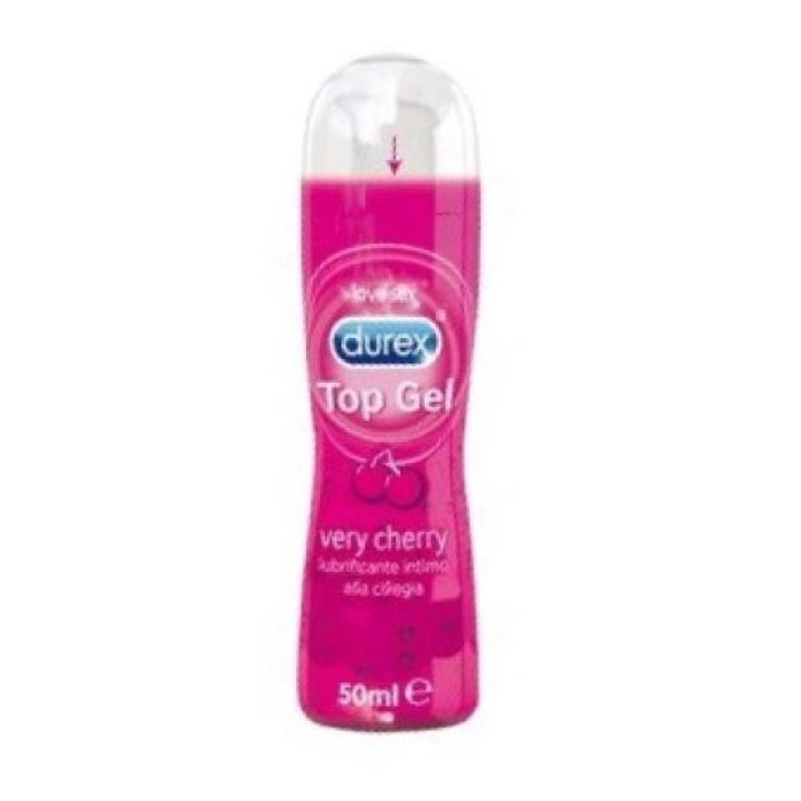 Durex Top Gel Very Cherry Lubrificante Intimo Aroma Ciliegia a Base Acqua 50ml Durex Top Gel Very Cherry Lubrificante Intimo Aroma Ciliegia a Base Acqua 50ml