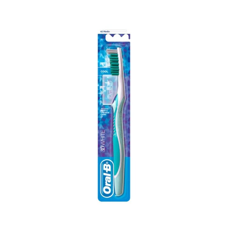 Oral-B White&Cool Spazzolino Setole Medie per Igiene Orale 40M