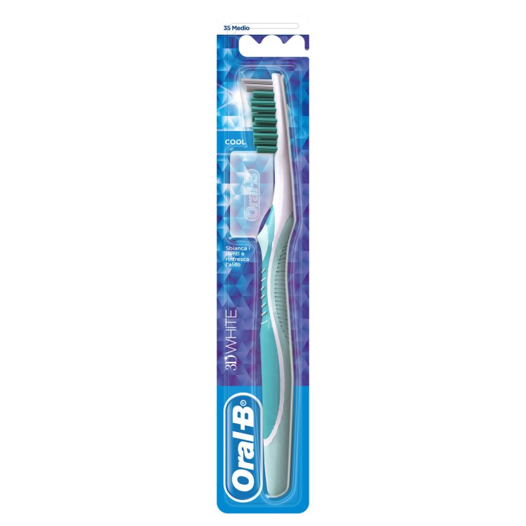 Oral-B Advant White&Cool Spazzolino Medio per Igiene Orale