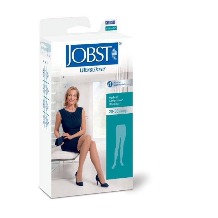 Jobst Ultra Sheer Calza Compressiva 20-30mmHg Suntan Taglia S