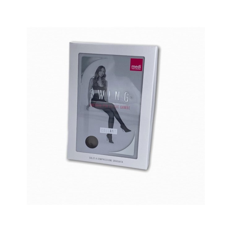 Medi Italia Sheer & Soft Collant Compressione 140 Denari 18mmHg Nero Taglia 4