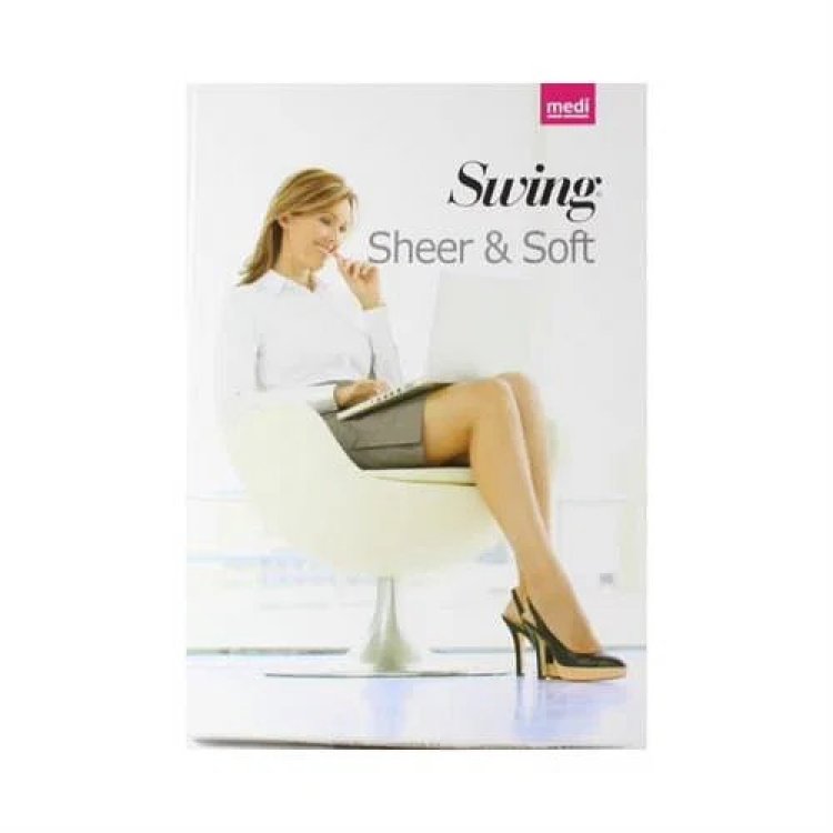Medi Sheer&Soft Calza Autoreggente Preventiva 14mmHg Nero Taglia 3 Medi Sheer&Soft Calza Autoreggente Preventiva 14mmHg Nero Taglia 3