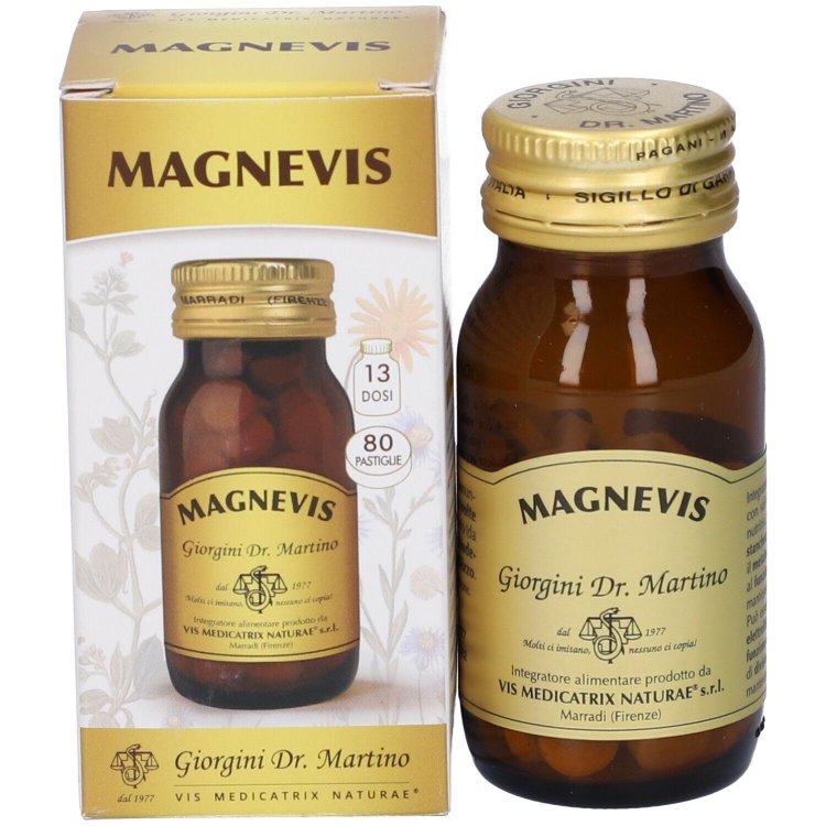 Giorgini Magnevis Integratore Magnesio con Vitamine e Minerali 80 Pastiglie