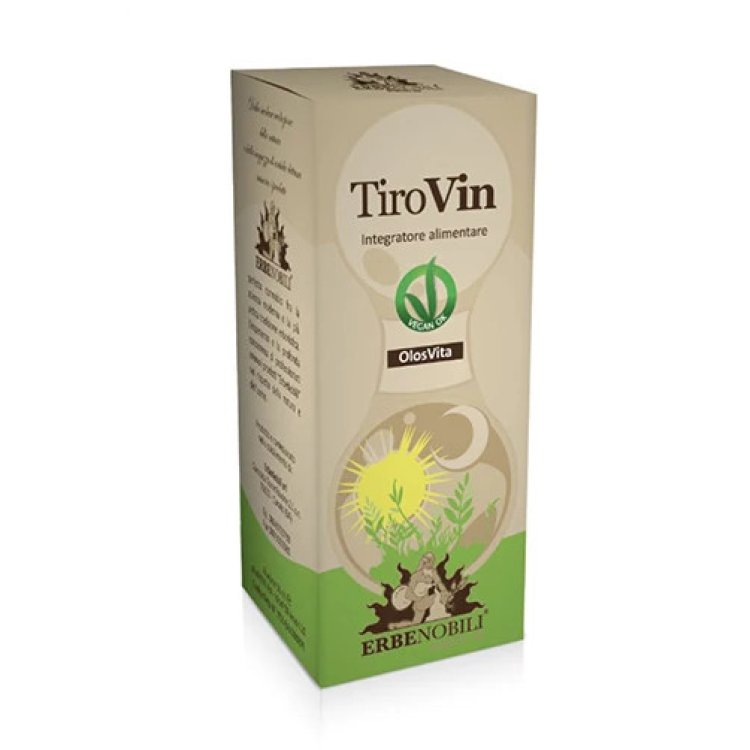 Erbenobili TiroVin Olosvita Integratore Alimentare per la Tiroide 50 ml