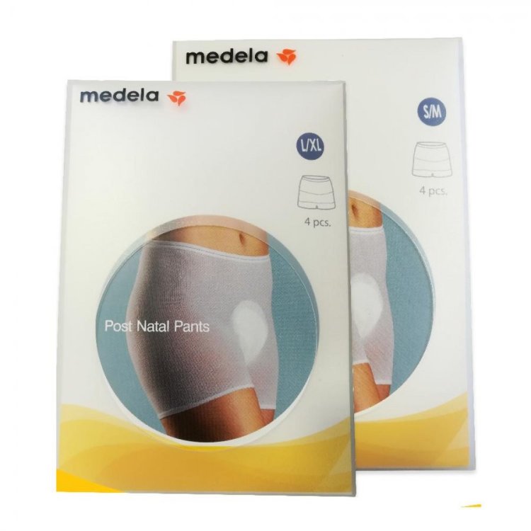Medela Slip Maternit&agrave; Post Parto L/XL 4 Pezzi