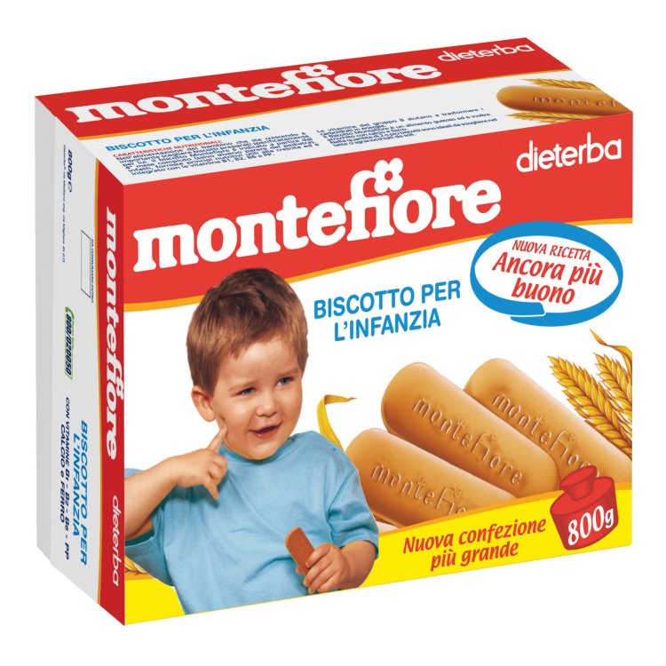 Dieterba Montefiore Biscotto per l'Infanzia dal 4&deg; Mese 800g