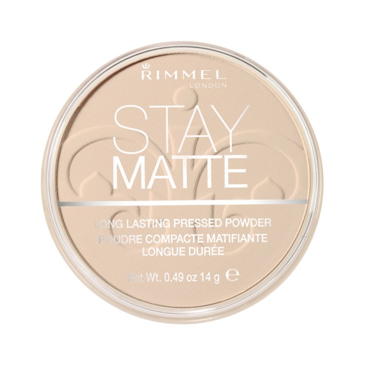 Rimmel Stay Matte Cipria Compatta Peach Glow 14g