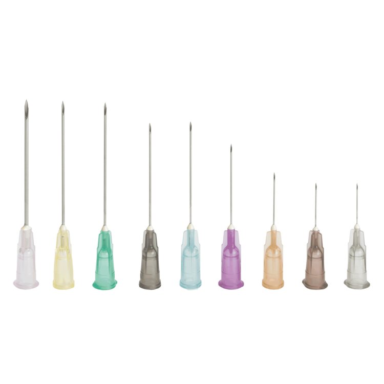 Nipro Ago Ipodermico Monouso HN 21G x 38mm Verde Acciaio