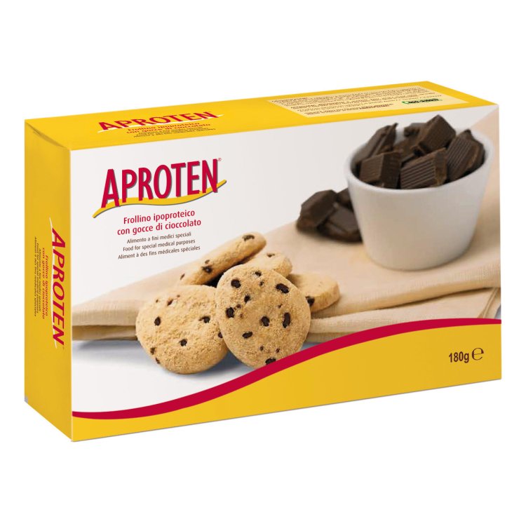 Aproten Frollini con Gocce Cioccolato Ipoproteici Alimento Speciale 180g