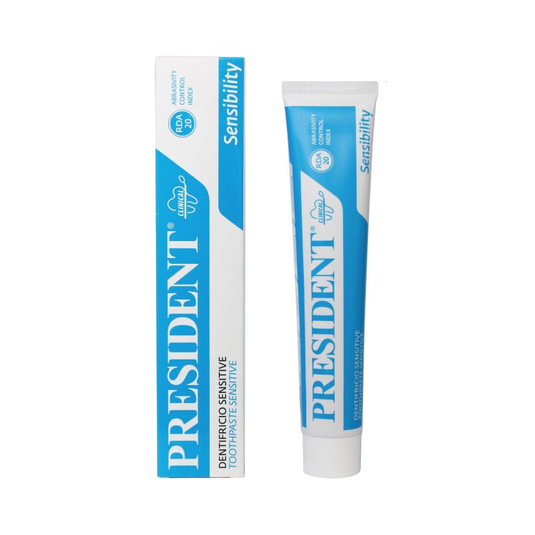 President Sensitive Dentifricio per Denti Sensibili e Gengive Irritate 75ml President Sensitive Dentifricio per Denti Sensibili e Gengive Irritate 75ml