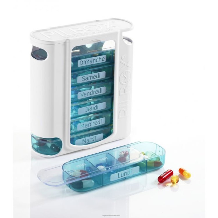 Qualifarma Pilbox 7 Portapillole Settimanale 4 Scomparti