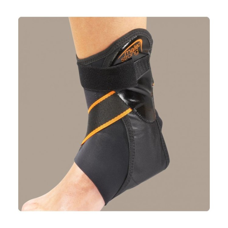 Ro+Ten Malleostrong Tutore Caviglia Bivalva Sinistro Misura M per Traumi