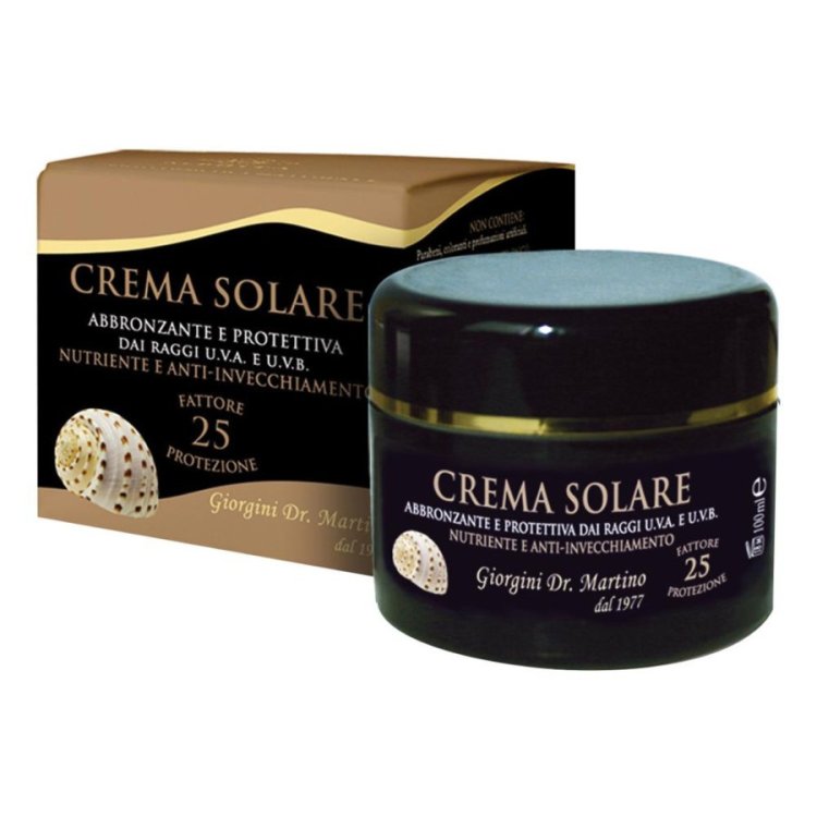 Giorgini Crema Solare SPF 25 Nutriente Anti-Invecchiamento Vaso da 100 ml