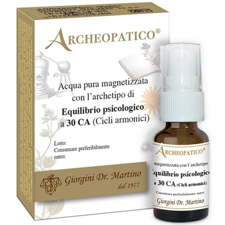 Giorgini Equilibrio Psicologico Archeopatico Integratore per Benessere Mentale 10ml